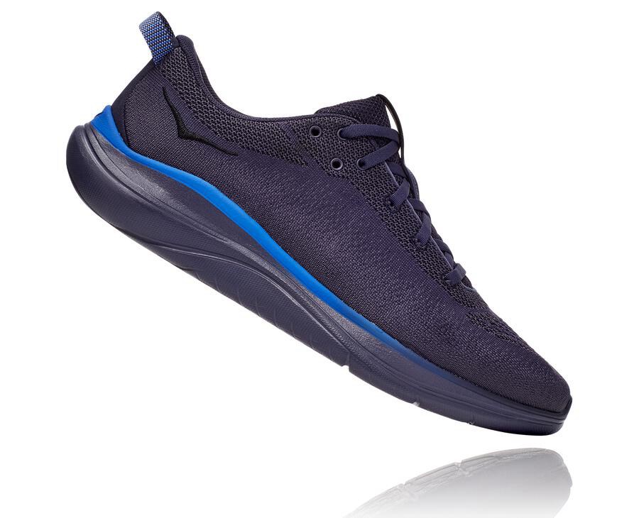 Hoka One One Hardloopschoenen Heren - Hupana Flow - Donkerblauw - PX5462709